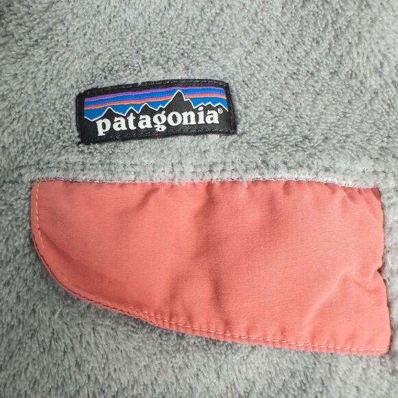 Patagonia Re-Tool Snap-T Pullover Fleece Womens XS Gray Pink Gorpcore 25443 - Picture 5 of 16